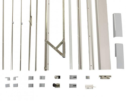 Комплект №2 TSS-130, ШСФ 900- 1200, ВСФ 1900-2400, серебро (E GRAY)