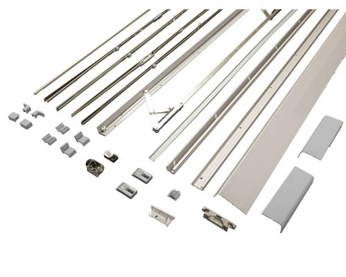 Комплект №2 TSS-130, ШСФ 900- 1200, ВСФ 1900-2400, серебро (E GRAY)