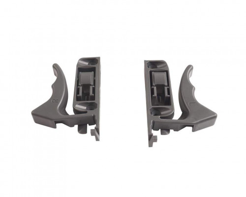 Комплект (2 части R+L) Фиксаторов для направляющих скрытого монтажа Firmax Ecomotion 1 ком.