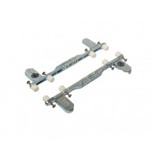 Комплект (2 шт) держателей фасада для ящика Firmax Smartline высотой 199мм под муфту (D=9.8мм, глубина 10мм)