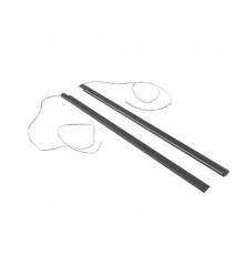 Комплект LED-подсветки ALPHALUX для ящика CRYSTAL с металлической боковиной длиной 300 мм (2 ленты, 4 крепления), антрацит