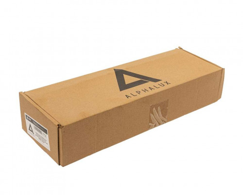 Комплект боковин ALPHALUX высота 95,5мм (low), длина 350 мм (L/R, крепления фасада, заглушки) для ящика CRYSTAL, антрацит