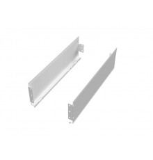 Комплект боковин длиной 400 мм ящика Firmax Ultraslim, высота 127 мм, белый