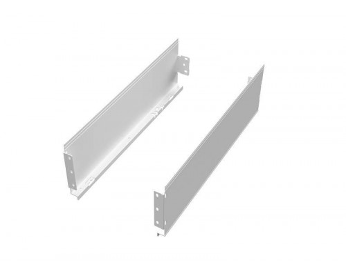 Комплект боковин длиной 450 мм ящика Firmax Ultraslim, высота 127 мм, белый