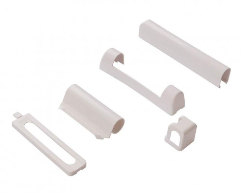 Комплект декоративных накладок Масо для ПВХ, белый