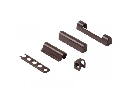 Комплект декоративных накладок RAL8017 Коричневый (5 позиций)