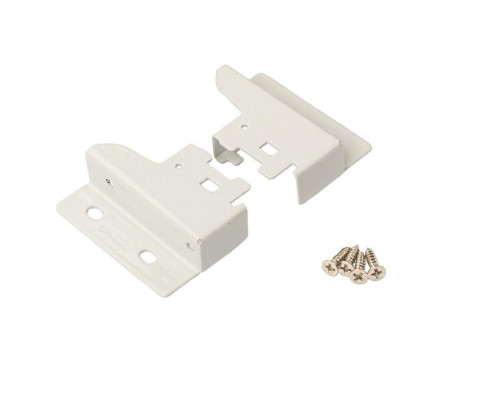 Комплект держателей задней стенки (левая+правая) для ящика H=84,5 DTC Dragon Box BB01, белый