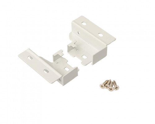 Комплект держателей задней стенки (левая+правая) для ящика H=84,5 DTC Dragon Box BB01, белый