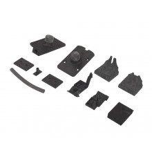 Комплект дополнительных деталей для схемы А (Дерево/Алюминий 68мм/28мм)