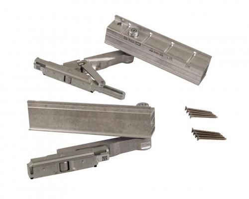 Комплект ходовых механизмов с демпфером, Alversa KS ALU, 160 кг, левый