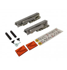 Комплект кареток PSK COMFORT левый, без усилителей