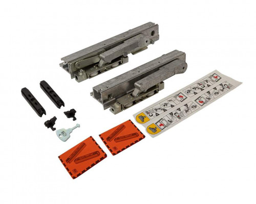 Комплект кареток PSK COMFORT правый, без усилителей