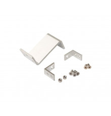 Комплект креплений Z-K-KL-04 для накладного монтажа приводов KL на раму и цепи на створку (нижнеподвесное, внутрь), серый