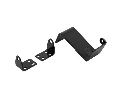 Комплект креплений для монтажа приводов PRO Синхро (нижнеподвесное, внутрь), черный