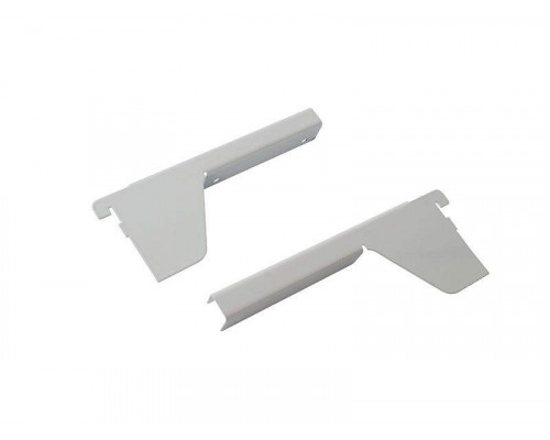 FIRMAX Комплект кронштейнов для полки до 18мм, белый 1 шт.