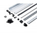 Комплект направляющих Alu-HKS, 931-1280/2630, неокрашенный 230557