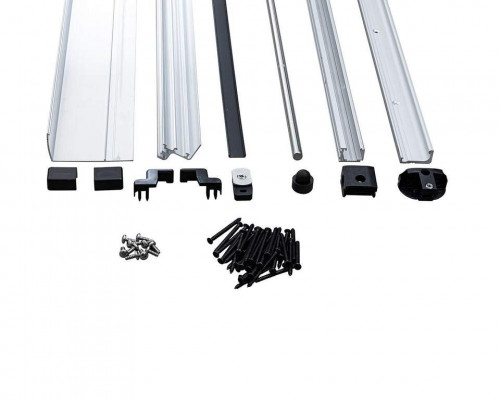 Комплект направляющих Alu-HKS, 931-1280/2630, неокрашенный 230557 Комплект направляющих Alu-HKS, 931-1280/2630, неокрашенный 230557