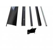 Комплект направляющих PSK COMFORT GR130/286, коричневый RAL8022