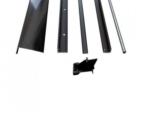 Комплект направляющих PSK COMFORT GR87/200, коричневый RAL8022 - PMPJ1100-512011 Комплект направляющих PSK COMFORT GR87/200, коричневый RAL8022 - PMPJ1100-512011