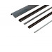 Комплект направляющих PSK COMFORT GR87/200, коричневый RAL8022 - PMPJ1100-512011