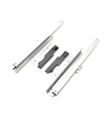 Комплект направляющих Push-to-Open под штангу-синхронизатор для ящика ALPHALUX CRYSTAL длина 450мм (лев+прав)