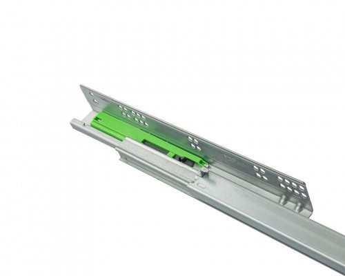 Комплект направляющих Push-to-Open скрытого монтажа Firmax Smartline, L=250мм, полного выдвижения, для ЛДСП 16 мм, (2 направляющие + 2 крепления) 1 ком.
