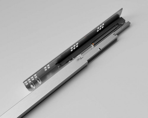Комплект направляющих Soft-Close скрытого монтажа DTC D-Motion, L=400мм, полного выдвижения с доводчиком, для ЛДСП 16 мм, с 3D регулировкой (2 направляющие + 2 фиксатора) 1 ком. Комплект направляющих Soft-Close скрытого монтажа DTC D-Motion, L=400мм, полного выдвижения с доводчиком, для ЛДСП 16 мм, с 3D регулировкой (2 направляющие + 2 фиксатора) 1 ком.