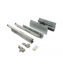 Комплект направляющих Soft+Push для ящика ALPHALUX CRYSTAL длина 500мм (лев+прав)