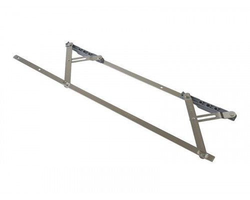 Комплект направляющих+ручка PTS-130 New, 2000мм, серебро - ШСФ 600-900