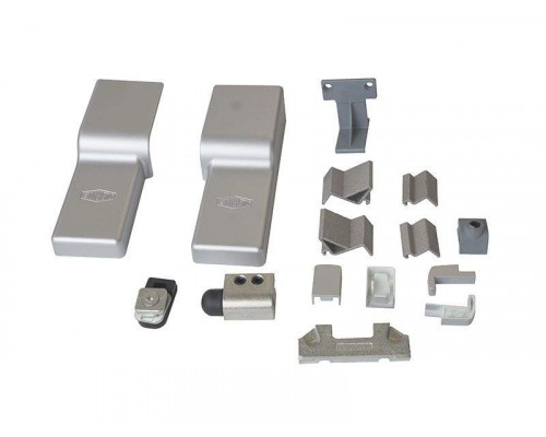 Комплект направляющих+ручка PTS-130 New, 2000мм, серебро - ШСФ 600-900