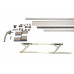 Комплект направляющих+ручка PTS-130 New, 3000мм, серебро - ШСФ 901-1350
