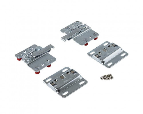 Комплект навесов FIRMAX L+R усиленных, на муфтах, в комплекте с монтаж. планками L+R 1 ком.