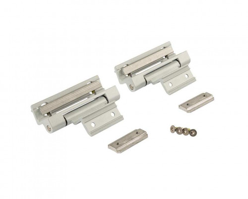 Комплект петель фрамужных Alu 540, клемма 2, V.01, 130 кг, сер. RAL9006, 728721 1 ком. Комплект петель фрамужных Alu 540, клемма 2, V.01, 130 кг, сер. RAL9006, 728721 1 ком.