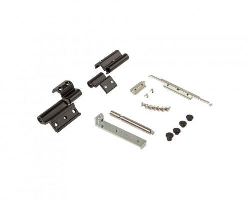 Комплект петель поворотно-откидных, Европаз, 4030.30, черный RAL9005, (1 комплект = 2 пакета) 1 ком.