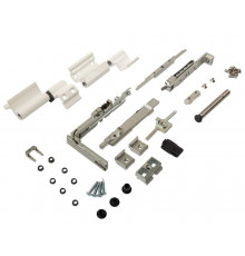 Комплект петель + зап. элементы поворотно-откидного окна, Проведал, белый RAL9016
