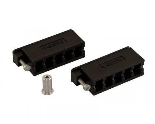 Комплект подставок для фиксированной створки, неокрашенный, 02954005