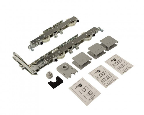 Комплект подвижных кареток 300 кг с щеточн. уплотн. без запорных штырей