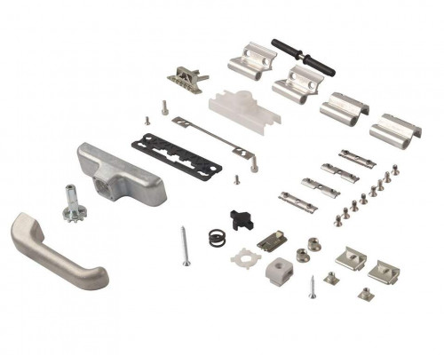 Комплект поворотный E-line V.01, ручка Euro, неокрашенный, 00994005000TB 1 шт.
