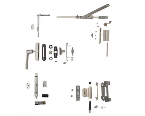 Комплект поворотно-откидной, Европаз V.01, V.02, 360-495, неокраш.