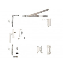 Комплект поворотно-откидной, Европаз V.01, V.02, 466-1000, белый