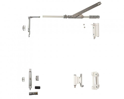 Комплект поворотно-откидной без ручки, Европаз V.01, V.02, 365-465, белый