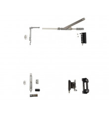 Комплект поворотно-откидной без ручки, Европаз V.01, V.02, 365-465, черный