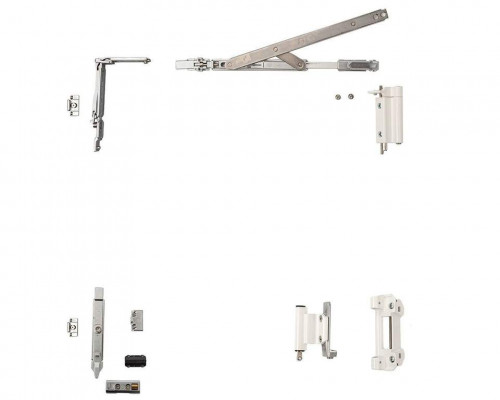 Комплект поворотно-откидной без ручки, Европаз V.01, V.02, 495-935, белый