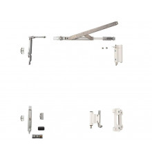 Комплект поворотно-откидной без ручки, Европаз V.01, V.02, 495-935, белый