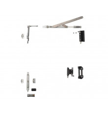 Комплект поворотно-откидной без ручки, Европаз V.01, V.02, 495-935, черный