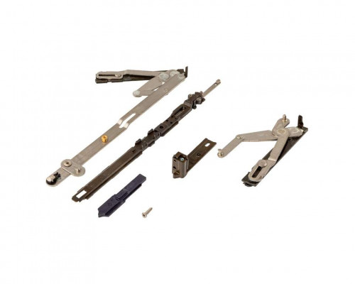 Комплект поворотно-откидной со скрытыми петлями 470-670 мм, Логика, V.01, левый, (2 пакета) 1 ком.