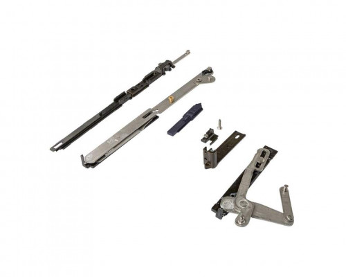 Комплект поворотно-откидной со скрытыми петлями 470-670 мм, V.01, левый, (2 пакета) 1 ком.