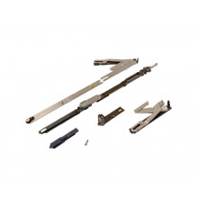 Комплект поворотно-откидной со скрытыми петлями 671-1700 мм, Логика, V.01, левый, (2 пакета) 1 ком.