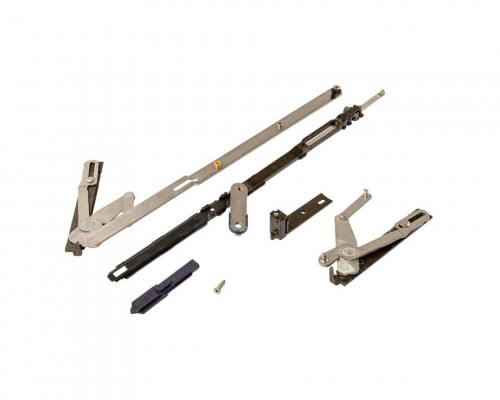 Комплект поворотно-откидной со скрытыми петлями 671-1700 мм, Логика, V.01, правый, (2 пакета) 1 ком.