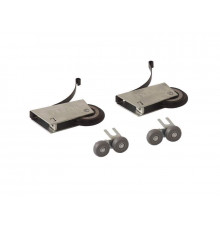 Комплект роликов на асимметричную дверь FIRMAX (2+2) 1 ком.